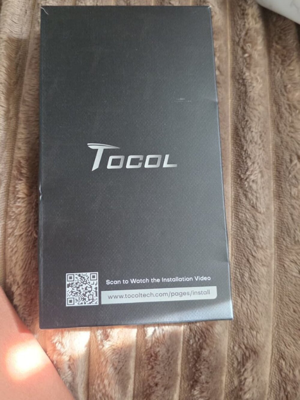 TOCOL Samsung Galaxy S25 6.2 inch Case Matte Black Clear MagSafe - New in Box